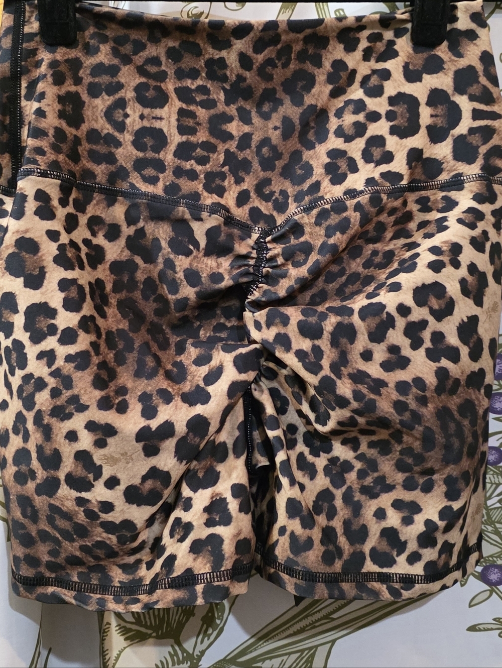 Civil Regime "Leopard Energy" Bike Shorts - Picture 3 of 5